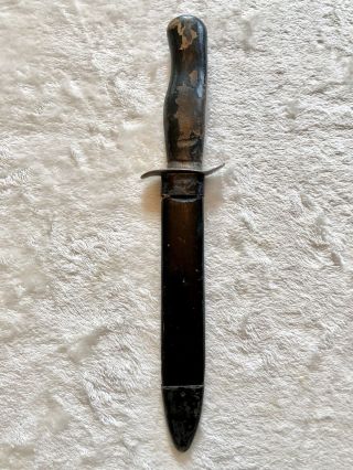 WW2 Russian NR - 40 Scout Knife / ZiK Factory Marked,  Dated 1942 8