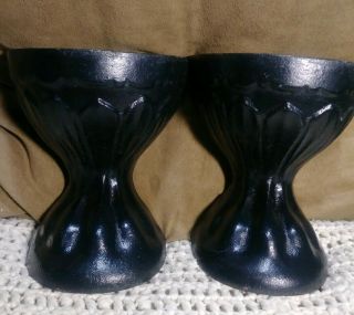 Cast Iron Atq Clawfoot Bathtub Feet / 2 Claw Feet Tub Leg Replacements