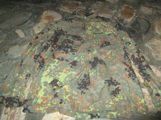 Unknown? Militaria Army Cotton Camo Field Shirt 15,  Very Good