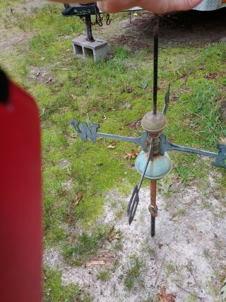 Vintage Roof/Barn Top Metal Weather Vane. 3