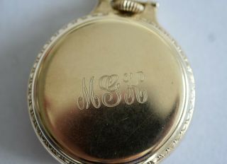 Hamilton Railway Special Pocket Watch 10 K Gold Field 4