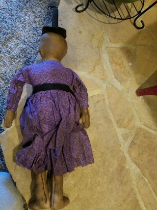 OOAK Primitive Artist Made Cloth Rag Doll WITCH by Tina Lewonski//RESERVED LIST 7