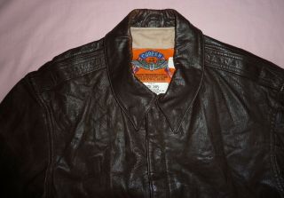 Cooper A2 leather flyers Jacket,  WW2 50th anniversary,  flying jacket 38R 4