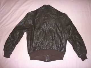 Cooper A2 leather flyers Jacket,  WW2 50th anniversary,  flying jacket 38R 6
