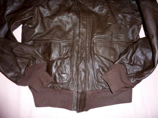 Cooper A2 leather flyers Jacket,  WW2 50th anniversary,  flying jacket 38R 7