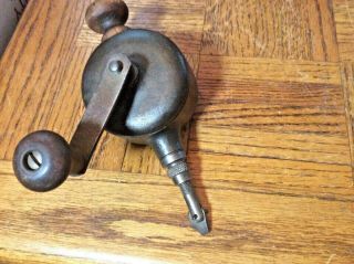 Antique Vintage Hand Crank " Valve Lapping Tool " For Valve Jobs Steampunk