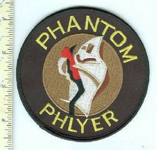 Military Patch U S Navy F - 4 Phantom - Phlyer (pilot)
