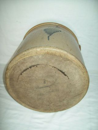 Primitive 1800 ' s 4 Bee Sting Stoneware Crock / Early 4 Gallon Antique Red Wing 11