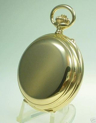 A.  LANGE & SOHNE 18K GOLD POCKET WATCH 3