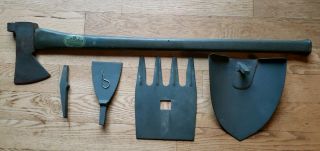 The Max Ax Multi Purpose Axe Military Pioneer Vehicle Tool Kit Forrest Tool