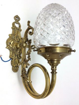 Stunning Victorian Style Wall Lamp 28 X 20 Cms