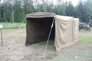 Military Surplus Tent Command Post Army Garage Connecting Tunnel