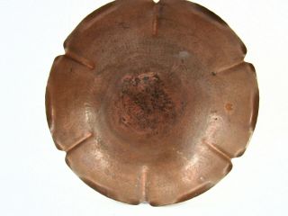 Arts & Crafts Hammered Copper Arthur Cole Avon Coppersmith Fruit Bowl 2