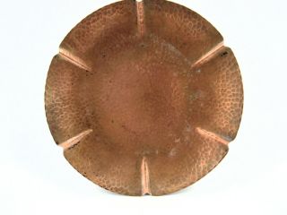 Arts & Crafts Hammered Copper Arthur Cole Avon Coppersmith Platter