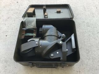 Wwii Quad 50 Sight,  Reflex With 2 Spare Lenses And 2 Spare Bulbs