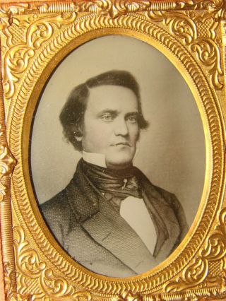 Rare Ambrotype Image Vice President & Confederate General John C.  Breckinridge
