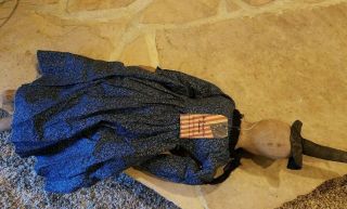 OOAK Primitive Artist Made Cloth Rag LARGE LOBELIA WITCH DOLL by Tina Lewonski 6