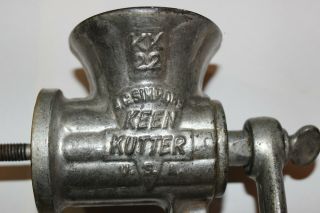 Vintage Keen Kutter Kk 22 Meat Grinder - (e.  G.  Simmons)