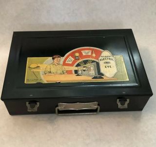 Scarce Vintage 1930s A.  C.  Gilbert Electric Eye Set In Tin Box Ex