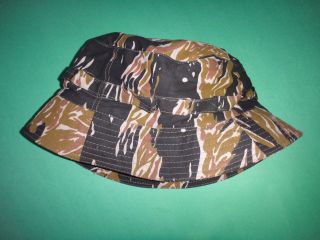 Us Army Special Forces Tiger Stripe Boonie Hat From Vietnam War Era