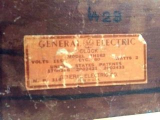 General Electric Clock 5 