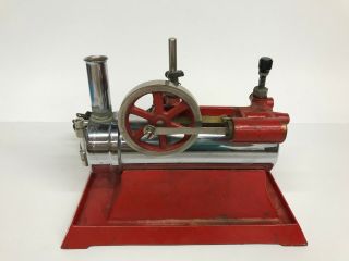 Antique Vintage Empire B30 Metal War Corp Steam Engine Toy -