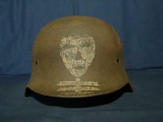 Ww2 German Helmet.  Finnish Volunteer.  M - 40.  Size 64.