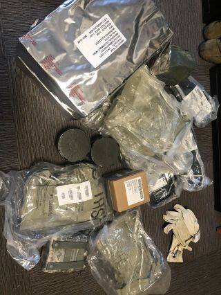 U.  S.  Army Full J - List And Decontamination Kit W/ Test Kits