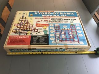 Vintage Kenner Girder And Panel Hydro - Dynamic Building Set/1961