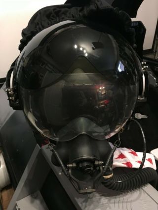 RAF Flying helmet MK10,  for testing bladder system at RAF Farnborough named 5