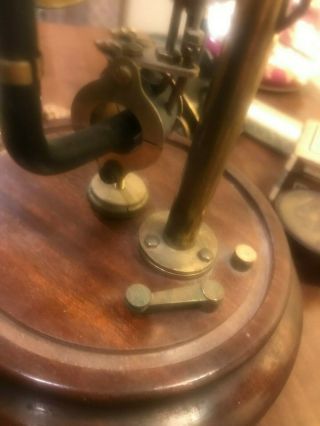 Bull Clockette French Electric clock Art Deco Bronze / Brass, 7