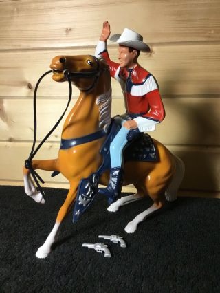 Hartland Horse Semi Rearing Roy Rogers Complete Collectible