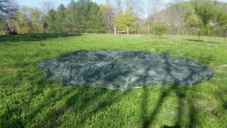 Green T - 10 Reserve Military Parachute Canopy 24 Feet
