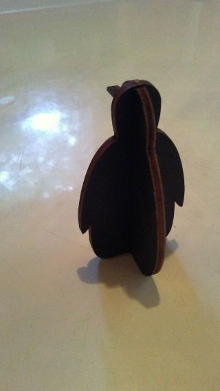 Mid - Century Modern - Wood Penguin Figurines Set of 12 - 2.  5 