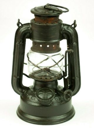 Wwii Lantern Frowo No.  45 Small German Wehrmacht Kerosene Storm Field Lamp Ww2