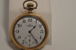 16s 19j Ball Pocket Watch For The Railroad,  Ball Case,