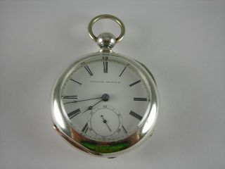 Antique 18s Waltham Appleton Tracy 1857 Model Key Wind Pocket Watch.  Made 1859