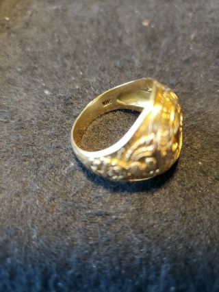 WWII vintage US Army paratrooper ring - 10K gold 5