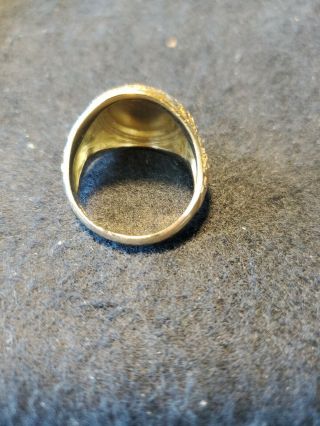 WWII vintage US Army paratrooper ring - 10K gold 6