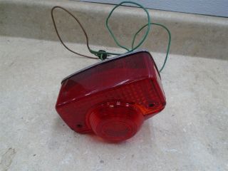 Honda 350 Cl Scrambler Cl350 - K2 Rear Tail Light Unit 1970 Hb318 Bg