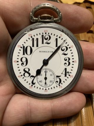 Hamilton 992 Pocket Watch 21j 16s