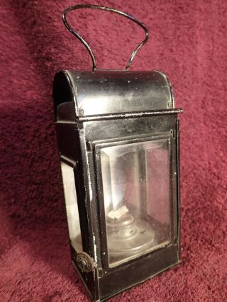 Scarce,  Antique Early 1900 Smaller Oil Lamp Lantern Scandinavia