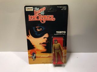 1981 Tonto Legend Of The Lone Ranger Unpunched Gem Action Figure Gabriel