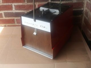 Vintage Caloric Cub Ultra - Ray Portable Propane Gas Camp Stove & Broiler