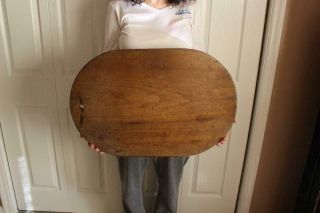 Magnificent Early 19th Century Huge Butternut Pie Board From Pa Dutch Country