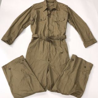 Vintage Ww2 Usaf Summer Flight Suit Coveralls