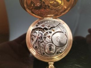 VINTAGE - E.  HOWARD - BOSTON - 1905 - SERIES 9 - POCKET WATCH 4