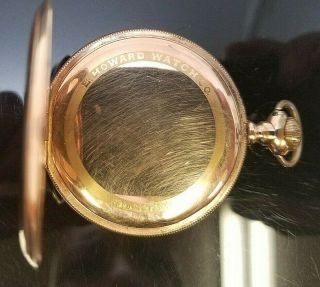 VINTAGE - E.  HOWARD - BOSTON - 1905 - SERIES 9 - POCKET WATCH 6