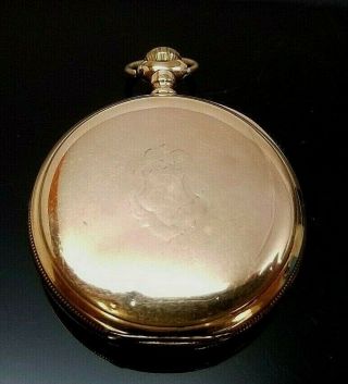 VINTAGE - E.  HOWARD - BOSTON - 1905 - SERIES 9 - POCKET WATCH 8