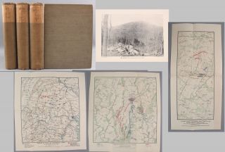 Antique York Monument Commission Battlefield Gettysburg Civil War Books Maps